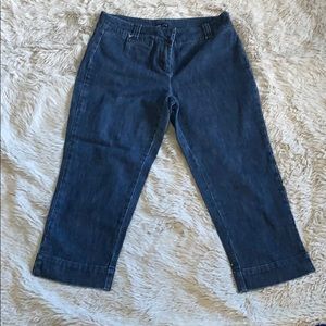 Denim Capri Jeans